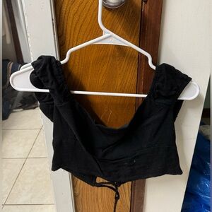 Size small corset from Pacsun, super cute and flattering, barely worn